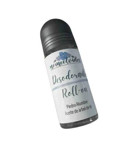 Desodorante Piedra Alumbre Roll-on · 60 mL · Nomeolvides
